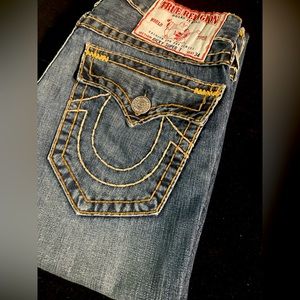 SOLD Rare!  Vintage 🇺🇸 OG Colorway Ricky w/ Flap Super T size 32x34 Unaltered